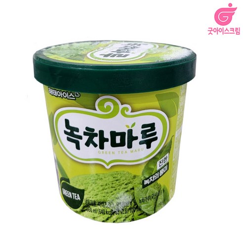 해태제과 녹차마루홈 아이스크림