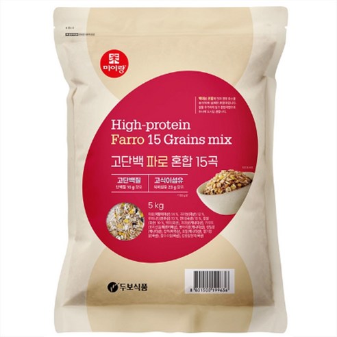 미이랑 고단백 파로 혼합 15곡 저당 식단 혈당 관리 이탈리아 잡곡쌀