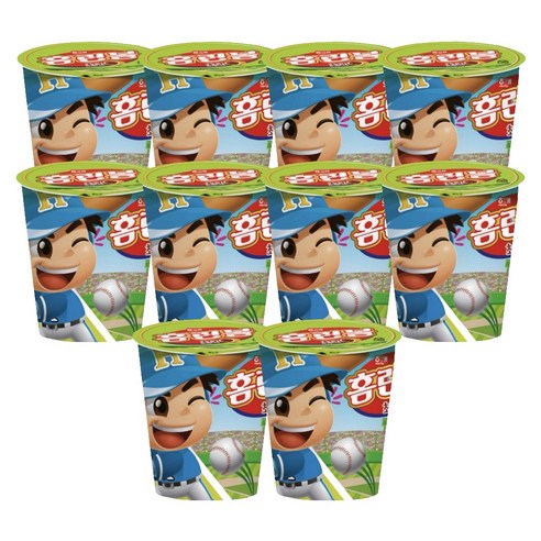 해태제과 홈런볼 초코 컵, 51g, 10개
