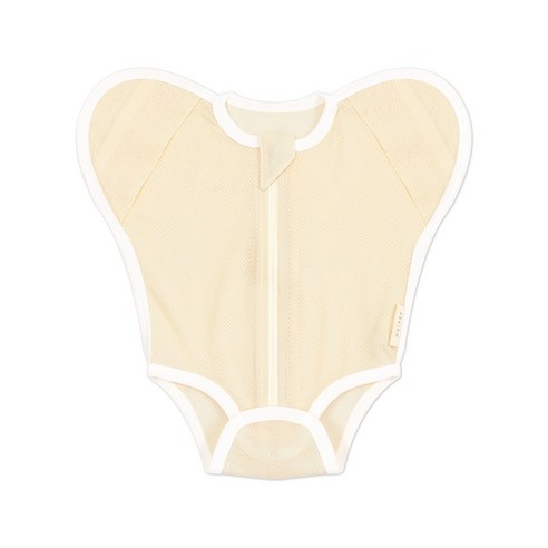메르베 신생아 코튼메쉬 달잠 스와들 수트 태열 모로반사방지 나비잠 속싸개