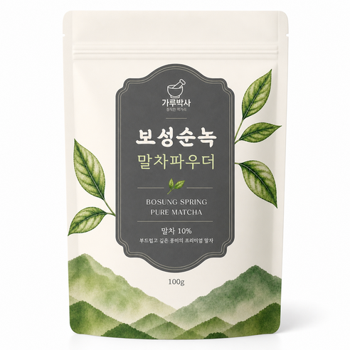 가루박사 보성 말차 파우더, 100g, 1개, 1개입
