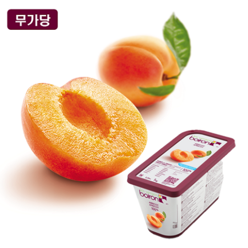 브아롱 살구 냉동 퓨레 1kg/브와롱+드라이아이스포장