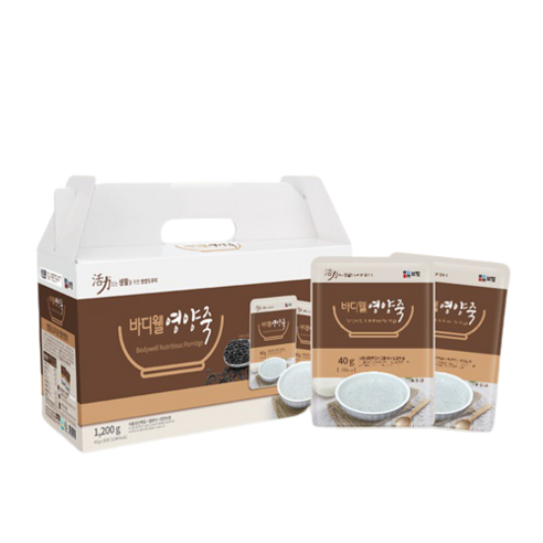 바디웰 영양죽 환자영양식 40g x 30포, 1개, 1.2kg