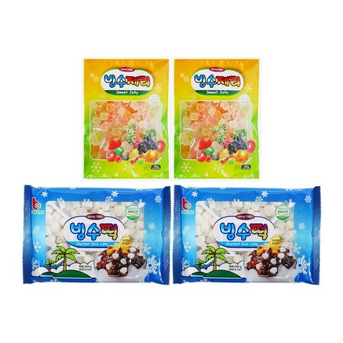 부국 빙수떡 +빙수제리