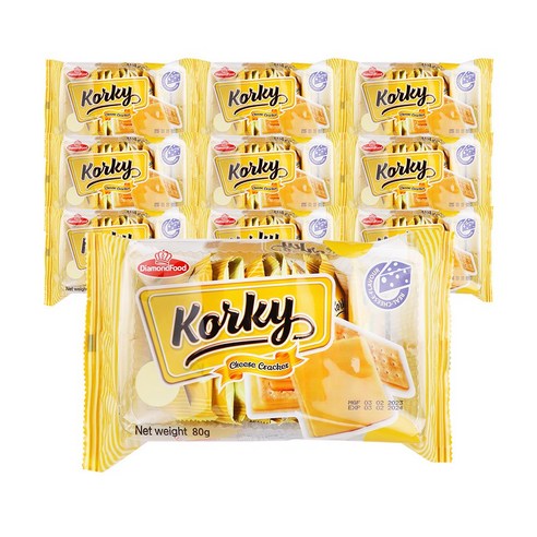 코키 치즈 크래커 80g