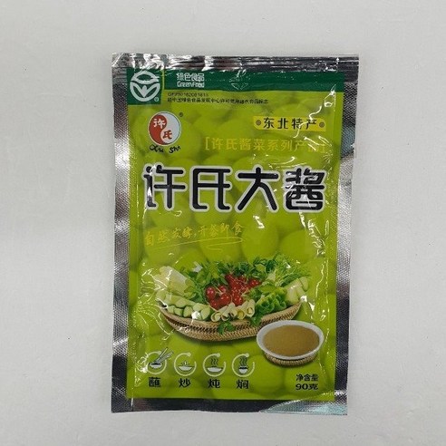 [오늘의 아시아푸드] 허씨된장90g. 동북시골된장, 90g, 1개