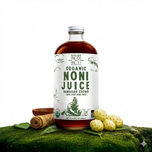 유기농 노니주스 100% NFC 하와이 노니 착즙 원액, 1개, 946ml