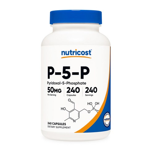 뉴트리코스트 P5P 50mg 240캡슐, 1개, 240정