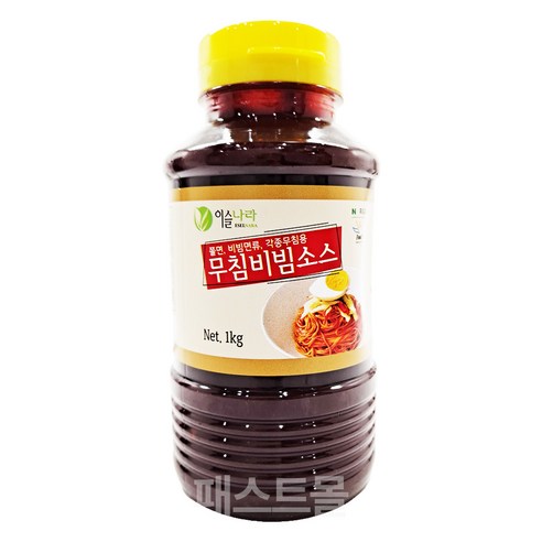 [이슬나라] 골뱅이양념소스 1kg 소스제품(무침비빔소스)
