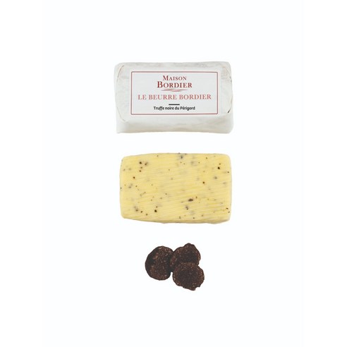 Le Beurre Bordier 보르디에 프랑스 블랙 트러플 버터 묶음세트, 4개, 125g