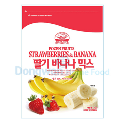 냉동딸기바나나믹스 베리필드