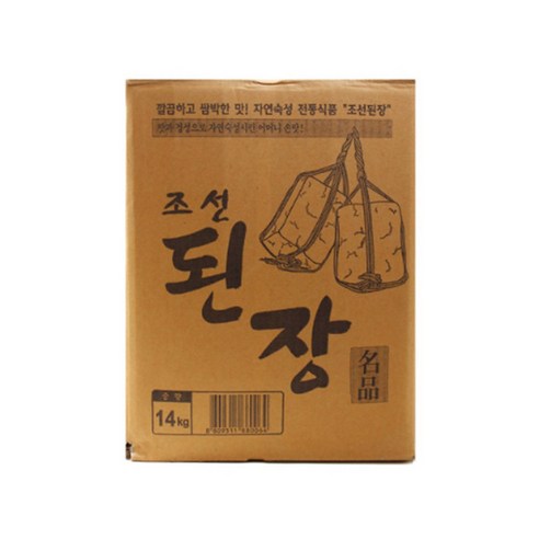 대복식품 조선된장 14kg 1개