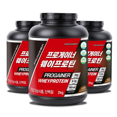 프로게이너 웨이프로틴 초코맛 유청단백질 프로틴보충제