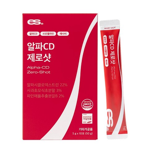 이츠스포츠 제로샷 6600 알파cd 브로멜라인 애사비