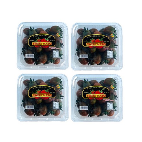 스테비아 대추방울토마토 망고향 블랙스윗마토 500g X 4팩