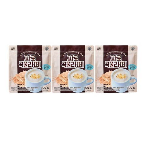 파로 곡물라떼, 3개, 300g