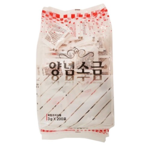 신동원식품 순대양념소금 3gX200개입, 10개, 600g