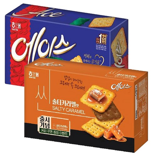 에이스 오리지널+씬 솔티카라멜맛, 1세트, 656g
