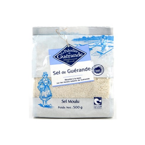 게랑드 가는 토판 천일염 폴리, 500g, 1개