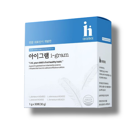 [인기상품][정품] 아이하이 아이그램 igram 다이어트 I 유산균 I  아이유산균 4종유산균&유기농원료&간편한 딸기맛유산균