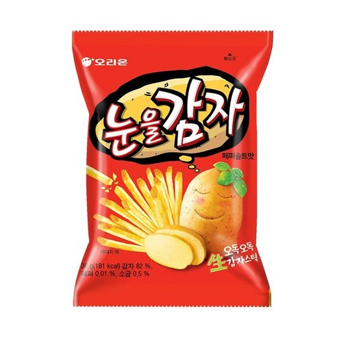 오리온 눈을감자 36g 과자 간식 감자칩