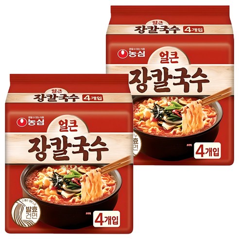 농심 얼큰 장칼국수 103g