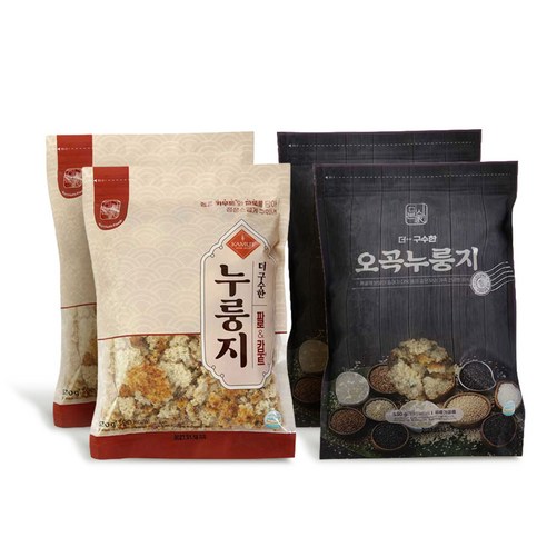 미식본가 오곡 파로 누룽지 530g 4팩 카무트 간편식