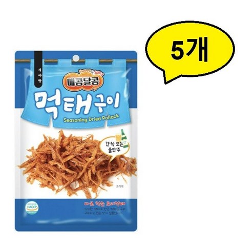 매콤달콤 먹태구이 40g * 5개