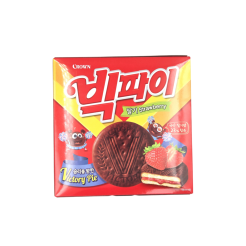 크라운 빅파이 딸기