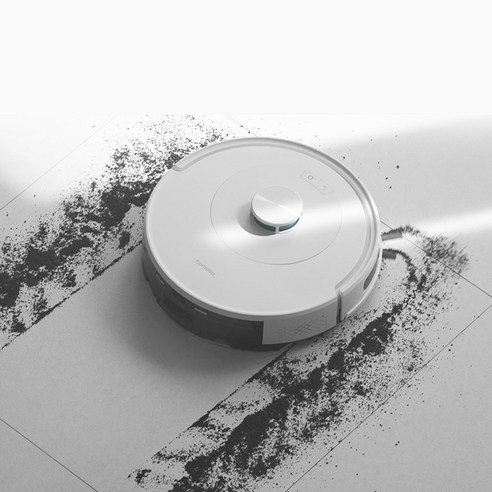 [신제품] 홈리아 로봇청소기 스마트 물걸레 청소 강력 흡입 자동충전, 화이트