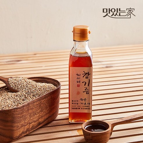 최씨네참기름 국산참기름(180ml)