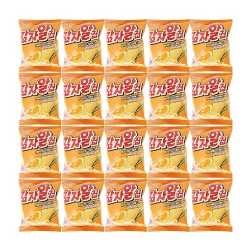 제주농연 감자알칩 군옥수수맛 24g x20개 감자 과자 스낵