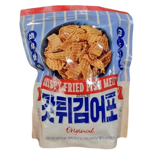 갓 튀김 어포 400g 코스트코 술안주 쥐포 생선포 간식