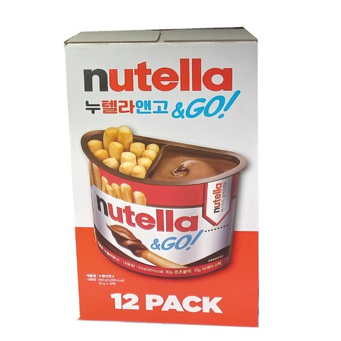 코스트코 누텔라앤고, 624g, 1개