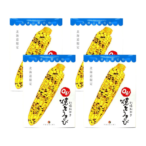 요시미 삿포로 구운 옥수수 18g 10개입 x4박스, 4개, 180g
