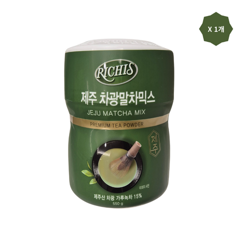 리치스 제주 차광말차믹스 파우더, 550g, 1개
