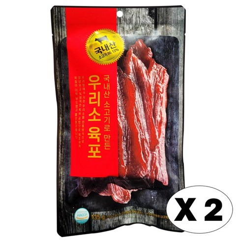 항진축산 국내산 우리소 육포 국산 소고기 86% 전통방식 비프 져키 쇠고기 저키