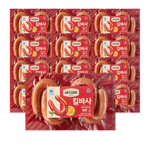 사조 대림 애니쿡 킬바사 720g x 12개 (한 박스) / 소시지