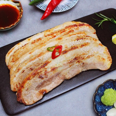 고우하 프리미엄 삼겹살 500g 숯불삼겹살 바베큐 캠핑요리