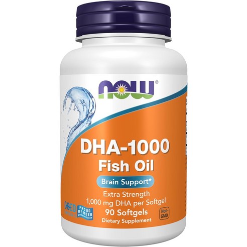나우푸드 DHA-1000 피쉬 오일 1000mg 소프트젤