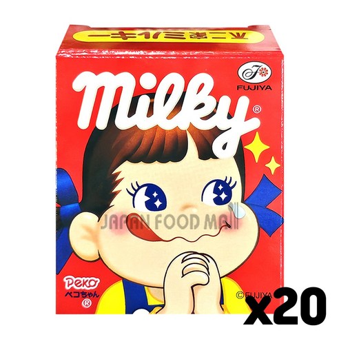 후지야 밀키 캔디 7p