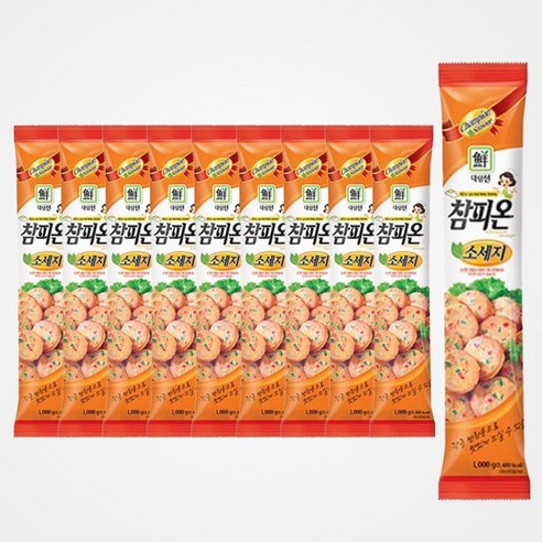 사조대림 챔피온 소세지 1kg x 10개