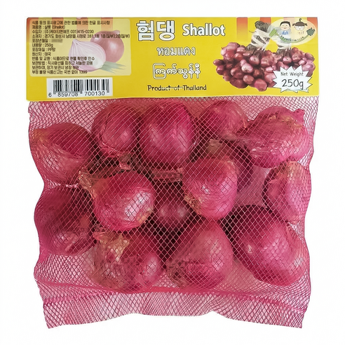 험댕 태국양파 샬롯 250g 적양파