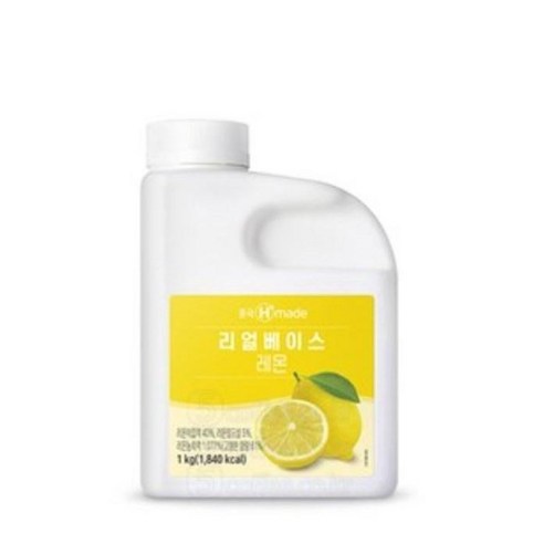 흥국 리얼베이스 레몬 1kg (냉장)