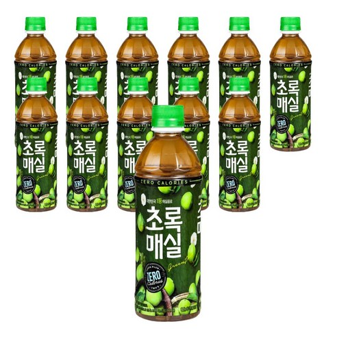 초록매실 제로, 500ml, 12개