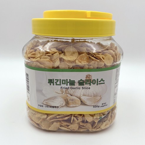 씨엘 하루 튀긴마늘 슬라이스 500g 마늘튀김 마늘후레이크, 500g, 1개