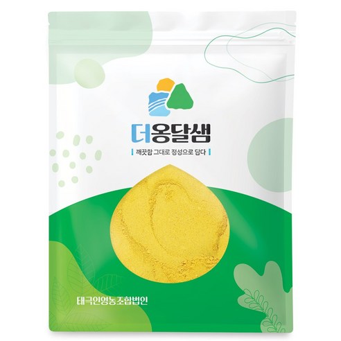 더옹달샘 국산 잘 익은 늙은호박 가루 500g 호박분말 호박떡 호박죽, 1개, 500g
