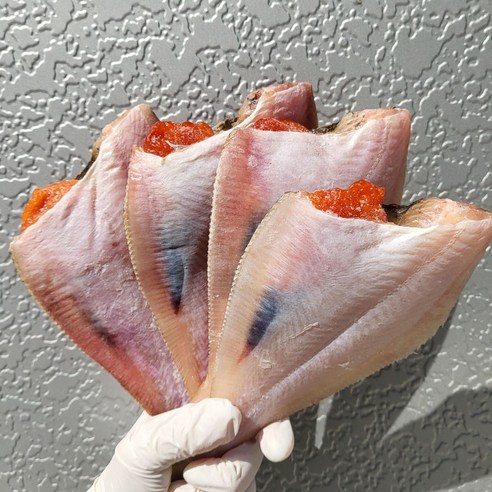 [산지직송] 동해안 반건조 참가자미 자연해풍 가자미, 1개, 반건조 참가자미 1kg 내외 (대/4-5미)
