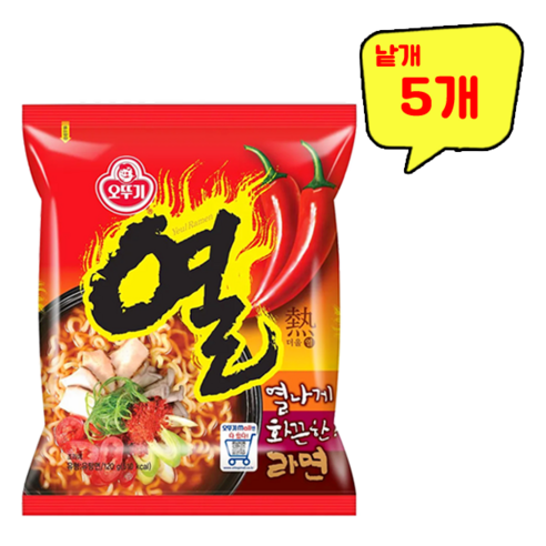 오뚜기 열라면 120g