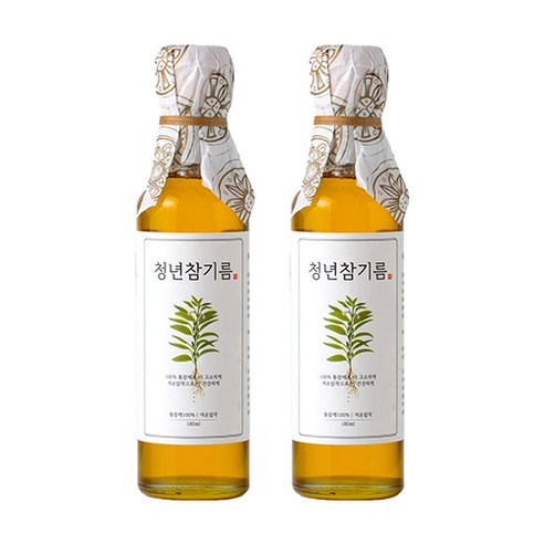 저온압착 청년 참기름